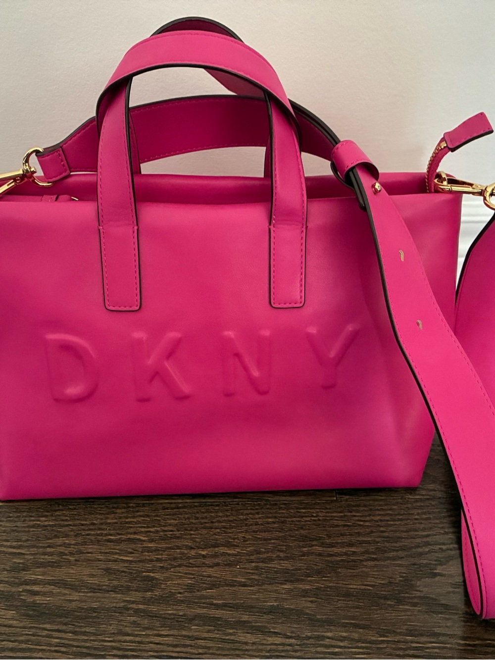 DKNY Tilly Tote, Hot Pink 🩷🌸 - Picture 11 of 13